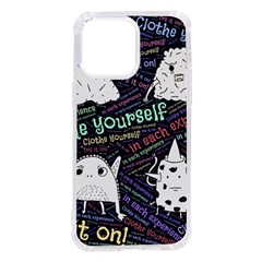 Experience Feeling Clothing Self Iphone 14 Pro Max Tpu Uv Print Case by Paksenen