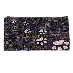 Footprints Path Mystery Unknown Pencil Case by Paksenen