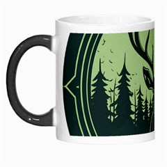 Deer Forest Nature Morph Mug by Bedest