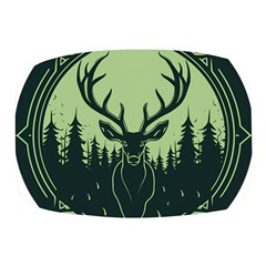 Deer Forest Nature Mini Square Pill Box
