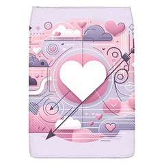 Heart Love Minimalist Design Removable Flap Cover (s) by Bedest