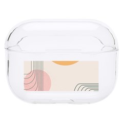 Lines Boho Poster Contemporary Hard Pc Airpods Pro Case by Bedest