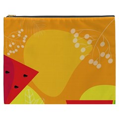 Watermelon Flower Cosmetic Bag (xxxl)