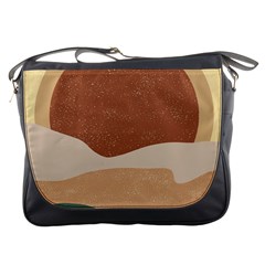 Sunrise Sunset Desert Wall Art Messenger Bag by Bedest