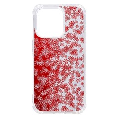 Christmas New Year Snowflake Deer Iphone 14 Pro Tpu Uv Print Case