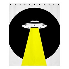 Ufo Flying Saucer Extraterrestrial Shower Curtain 60  X 72  (medium)  by Cendanart