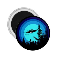 Ufo Alien Night Sky Night 2 25  Magnets