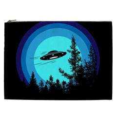 Ufo Alien Night Sky Night Cosmetic Bag (xxl)