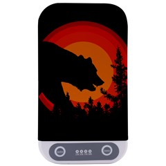 Forest Bear Silhouette Sunset Sterilizers by Cendanart