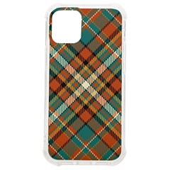 Tartan Scotland Seamless Plaid Pattern Vector Retro Background Fabric Vintage Check Color Square Geo Iphone 12 Mini Tpu Uv Print Case	 by Ket1n9