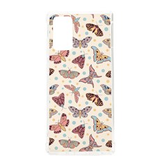 Pattern With Butterflies Moths Samsung Galaxy Note 20 Tpu Uv Case by Ket1n9