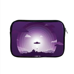 Ufo Illustration Style Minimalism Silhouette Apple MacBook Pro 15  Zipper Case