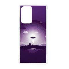 Ufo Illustration Style Minimalism Silhouette Samsung Galaxy Note 20 Ultra TPU UV Case