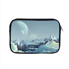 Mountain Covered Snow Mountains Clouds Fantasy Art Apple Macbook Pro 15  Zipper Case