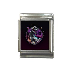 Style Dinosaur  80s Synth Retrowave Italian Charm (13mm)