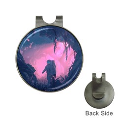 Beeple Astronaut Spacesuit 3d Digital Art Artwork Jungle Hat Clips With Golf Markers