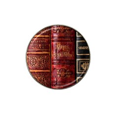Books Old Hat Clip Ball Marker