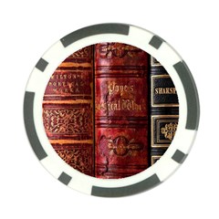 Books Old Poker Chip Card Guard