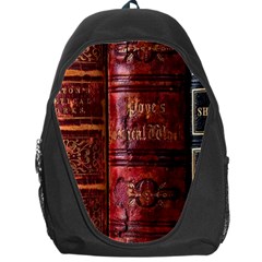 Books Old Backpack Bag by Cendanart