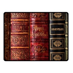 Books Old Two Sides Fleece Blanket (Small)