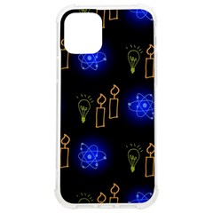 Background Doodles Candles Graphic Iphone 12/12 Pro Tpu Uv Print Case by Bedest