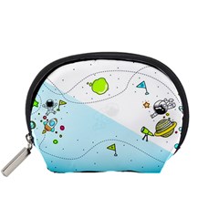 Astronaut Spaceship Accessory Pouch (small) by Bedest