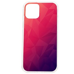 Color Triangle Geometric Textured Iphone 12 Pro Max Tpu Uv Print Case by Grandong