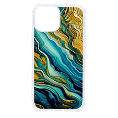 Painting Liquid Water Iphone 13 Mini Tpu Uv Print Case