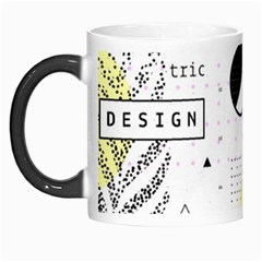 Graphic Design Geometric Background Morph Mug by Bedest