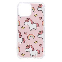 Cute Unicorn Rainbow Seamless Pattern Background Iphone 13 Mini Tpu Uv Print Case by Bedest