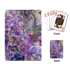 Abstract Pebbles Playing Cards Single Design (rectangle) by kaleidomarblingart