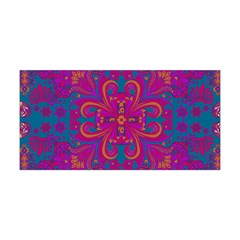 Blue & Purple Bohemia Pattern Workout Yoga Headband Hair Band