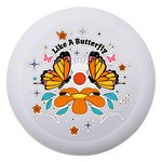 White Like Butterfly Dento Box with Mirror Front