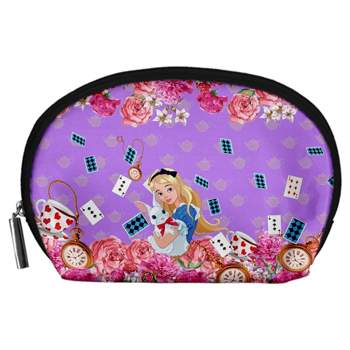 Alice Wonderland Medium Purple Poker Accessory Pouch 