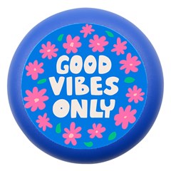 Blue Good Vibes Dento Box With Mirror by CoolDesigns