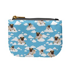 Pug Sky Blue Mini Coin Purse by CoolDesigns