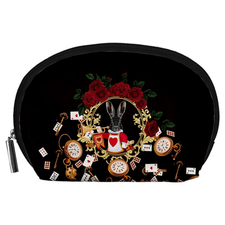 Alice Rabbit Dark Clock Accessory Pouch 