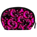 Shine Deep Pink Moon Stars Accessory Pouch  Back