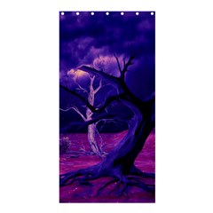 Forest Night Sky Clouds Mystical Shower Curtain 36  X 72  (stall)  by Bedest