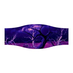 Forest Night Sky Clouds Mystical Stretchable Headband by Bedest