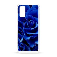 Blue Roses Flowers Plant Romance Blossom Bloom Nature Flora Petals Samsung Galaxy S20 6 2 Inch Tpu Uv Case