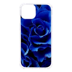 Blue Roses Flowers Plant Romance Blossom Bloom Nature Flora Petals Iphone 13 Tpu Uv Print Case by Bedest