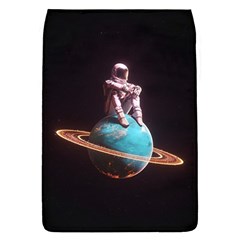 Stuck On Saturn Astronaut Planet Space Removable Flap Cover (l) by Cendanart