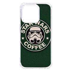 Stormtrooper Coffee Iphone 14 Pro Tpu Uv Print Case by Cendanart