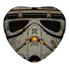 Stormtrooper Heart Glass Fridge Magnet (4 Pack)