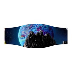 Aesthetic Psychedelic Drawings Art Acid Space Stretchable Headband by Cendanart