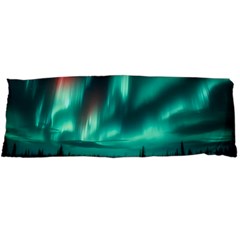 Aurora Borealis Snow Body Pillow Case Dakimakura (two Sides) by Ndabl3x