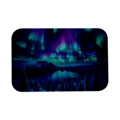 Lake Aurora Borealis Open Lid Metal Box (silver)   by Ndabl3x