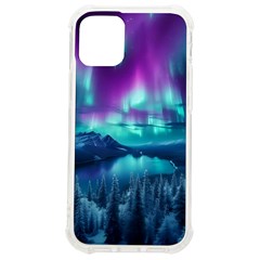 Lake Aurora Borealis Iphone 12 Mini Tpu Uv Print Case	 by Ndabl3x