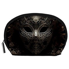 Mask Tribal Accessory Pouch (large) by Ndabl3x